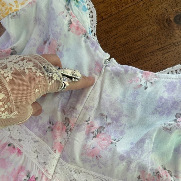 Patchwork Maxi Dress - Picture 6 of 7